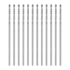 HARFINGTON 25pcs Micro Jobber Twist Drill Bits #69 0.75mm / 0.0295" High Speed Steel HSS Mini Drilling Bit Tool for Stainless Steel Aluminum Wood Plastic