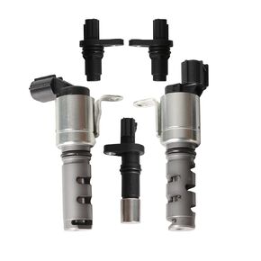 ﻿VVT Solenoid&2pcs Camshaft &Crankshaft Position Sensor, for Lexus CT200h/ES300h 11-13, for Toyota Avalon/Camry/Corolla 09-13, for Scion tC 11-13#1.8/2.4/2.5/2.7L OE 15330-0T010 90919-05060 19204624