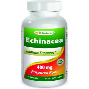Best Naturals Echinacea 400 mg 250 Capsules