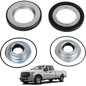 Front Axle Knuckle Vacuum Shaft Seal And Outer Tube Seals Kit Compatible with 2005-2019 Ford F-250 F-350 F-450 F-550 Super Duty Replaces 2023068 2014835 54983