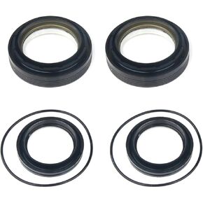MR HELLO Front Axle Vacuum Seal Kit for Ford Super Duty Excursion - OEM Replacement - Fits 1998-2004 F250 F350 F450 F550 - Dana 50 60 - Part # 50491, 50381, 41784-2