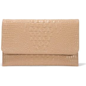 SWEETV Evening Clutch Purses for Women Elegant Wristlet Wallets Crocodile Pattern PU Leather Cross body Purse Formal/Wedding