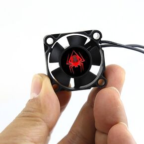 High Speed RC Motor Fan 28000RPM，50mm 40mm 35mm 30mm 25mm Fan，ESC Cooling Fan 6V-8.5V for 1/8 1/10 1/12 Scale RC Car. ﻿ (25mm)