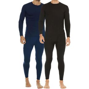 ملابس داخلية حرارية من ثيرماجون للرجال مقاس 2XL كحلي وأسود in Kuwait