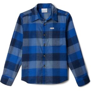 Columbia Boys' Cornell Woods Flannel Long Sleeve Shirt
