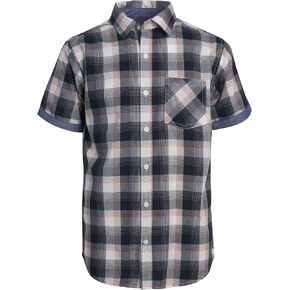Ben Sherman Boys' Shirt - Short Sleeve Woven Button Down Shirt - Kids' Casual Collared Shirt for Boys (8-18)