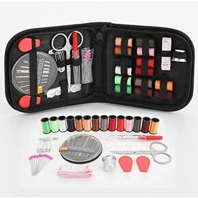 TERNVUNS Mini Sewing Project Kits 70Pcs Clothing Fixes Accessories for Crafters Adults Beginner
