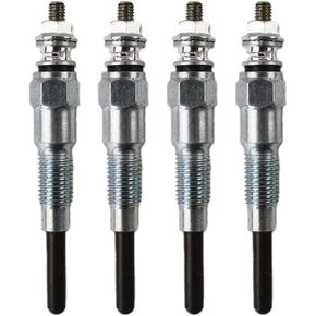 4PCS Glow Plugs Set 16851-65510 16851-65512 16854-65510 16854-65512 for Kubota Tractor Engines V1205 V1305 V1505 D1005 D1105 D1305
