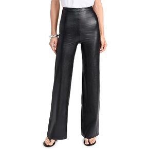 commando Women's Faux Leather Wide Leg Pants