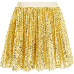 Girls Skirts Sequin Sparkle Pleated Skorts for Girls Birthday Party Glitter Shiny Mini Skirts Music Concert in Saudi Arabia