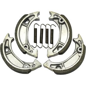 Front Rear Brake Shoes for Honda CRF110F 2013 2014 2015 2016 2017 2018 2019 2020 2021 2022 2023/ CRF100F 04 05 06 07 08 09 10 11 12 13 14 15 16 17 CRF 100 110 F Brakes Drum H333 MC0265