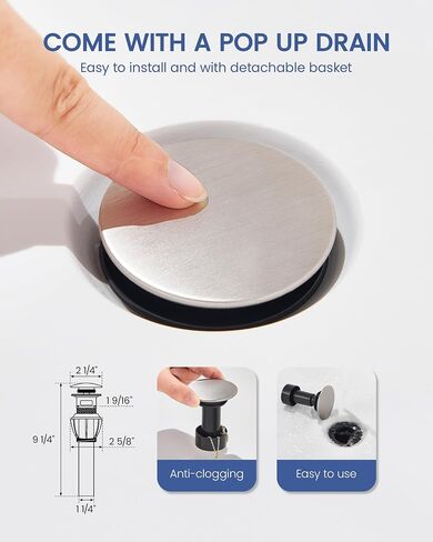 Bathroom Sink Faucet with Pull Down Sprayer 2 Handles, Matte Black Bathroom Faucet 3 Holes, 4 Inch Black Faucet Bathroom with 360 Degree Swivel Spout, Pop Up Drain Assembly Included in Saudi Arabia