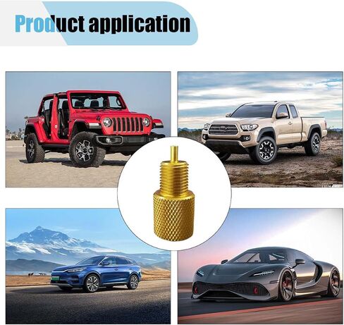 Brake Proportioning Valve Bleeder Tool, Proportioning Valve Brake Tool Compatible with Non-Adjustable GM Style Combination Valves, Disc/Disc Disc/Drum PV2 PV4, AC Delco 172-1353 & 172-1371 (Gold) in Saudi Arabia
