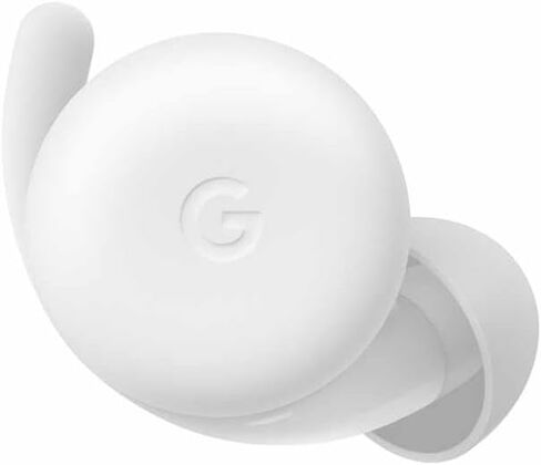 Google Pixel Buds A-Series - سماعات أذن لاسلكية - سماعات رأس مزودة بتقنية البلوتوث - متوافقة مع Android - أبيض واضح in Saudi Arabia