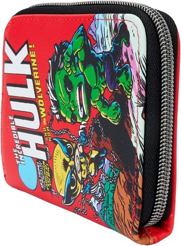 Funko Loungefly Marvel: الذكرى السنوية الخمسين لـ Wolverine - The Incredible Hulk and The Wolverine Wallet in Saudi Arabia