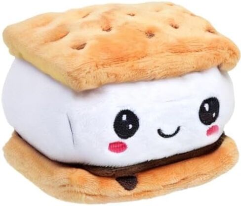 Fuyage كريم سمور البسكويت صار أفخم دمية على شكل كلب محشوة ألعاب من القطيفة لجرو الكلاب الصغيرة المتوسطة in Kuwait