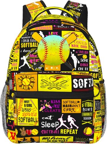 Baseball Backpack Gifts for Boys Elementary Middle High School Bookbags for Teen Kids Baseball School Bags Daypack 16 Inch in Saudi Arabia