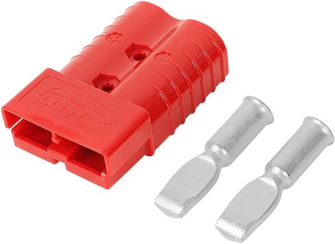 350A Battery Connector AWG 2/0 Quick Connect Battery Modular Power Connectors Quick Disconnect (Red) in Saudi Arabia