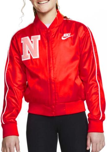 Nike Girls NSW Varsity Satin Track Jacket in Saudi Arabia