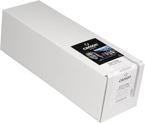 Canson Infinity Edition Etching Rag Fine Art Paper Roll, Acid Free for Printmaking, 17 Inch x 50 Foot Roll, Bright White in Saudi Arabia