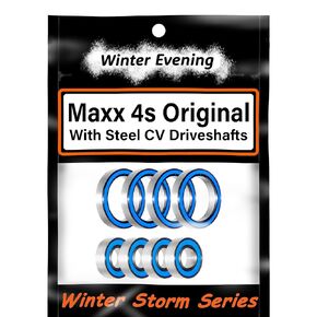 for Traxxas Maxx 4s (Original) with Steel CV Axle Upgrade Only | Wheel Hub Bearings Kit
