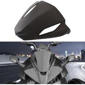 Tinted Gauge Spoiler Cover for Can-Am Spyder F3 / F3-S 2015-2024 Accessories, Smoked Gauge Support & Gauge Shield Cover, Replaces OEM #219400531