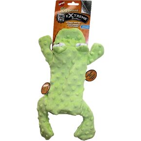 Ethical Pets 54093 Skinneeez Extreme Stuffing Free Dog Toy, 14", Frog, Green,Small Breeds in Kuwait
