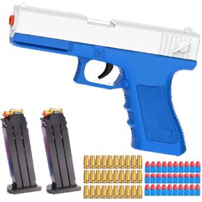 Toy Gun, Plastic Shell Soft Bullet Toy Gun - Toy Gun Education Model with Bullet Shooting Game Toy Gun, Children's Education Shooting Game Suitable for Children Aged 6+and Above
