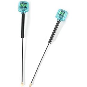 2pcs Osprey 5.8-G-H-z LHCP RP-SMA Antennas 90mm ipex UFL 2.82dBi RC FPV Radio Antenna for HD Racing Drone Quadcopter