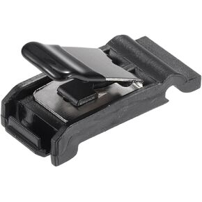 Motoforti Fuel Door Spring Clip, Gas Fuel Tank Door Cover Release Spring Clip, for Toyota Camry 2012-2019, Plastic Metal, No.7736002020, Black