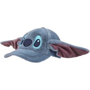 Disney Stitch Big Face Blue Adjustable Hat