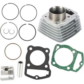 labwork Piston Cylinder Engine Top End Kit Replacement for Honda CB125S CL125S XL125 SL125