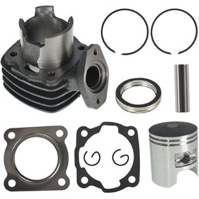 labwork Cylinder Piston Gasket Repair Kit Replacement for Honda Spree 50 NQ50 1984-1987