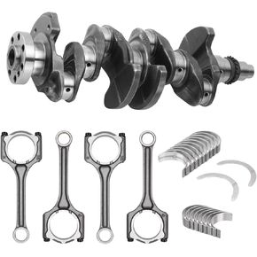 G4NA Engine Crankshaft Connecting Rod Main & Rod Bearing Kit for 2021-2022 Hyundai Creta Elantra Mistra Tucson Replacement for KIA Soul Carens Sportage K4 Forte G4NA Engine 2.0L 2014-2017