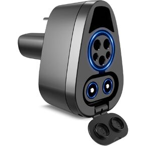 J1772 and CCS Adapter-2 in 1 Works with Tesla CCS Adapter Model 3/Y/S/X - J1772 to Tsl Adapter Combo - CCS1 for Tesla Charging Adapter.