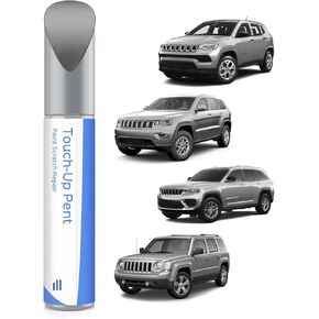 PW7/GW7 Bright White Touch Up Paint Compatible with Jeep Exact Match Chips and Nicks Touch Up