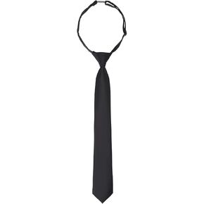 Boys Tie Pre-Tied Adjustable Kids Neckties for Age 8-14, 15 Inch Woven Formal Kids Tie School Wedding