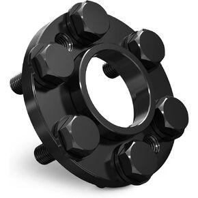Bevinsee LS Short Crankshaft Flexplate Spacer with Bolts Compatible with GM LS 5.3L 5.7L 6.0L 6.2L to SBC Trans, Replaced 12563532 12563533