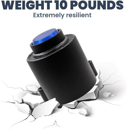 أقفال مقطورة 25/16، لوصلات مقاس 2-5/16 بوصة، قفل وصلة 2516 - قفل مقطورة عالي التحمل - يؤمن سلاسل الأمان، يتميز بقفل داخلي، وحماية المقطورة الخاصة بك، والمال، والسلامة الشخصية in Kuwait