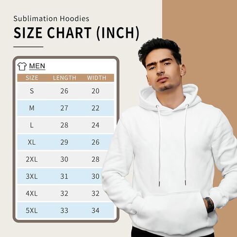 2 Pack Polyester Adult Hoodies for Sublimation White Blank Hooded Sweatshirt in Saudi Arabia