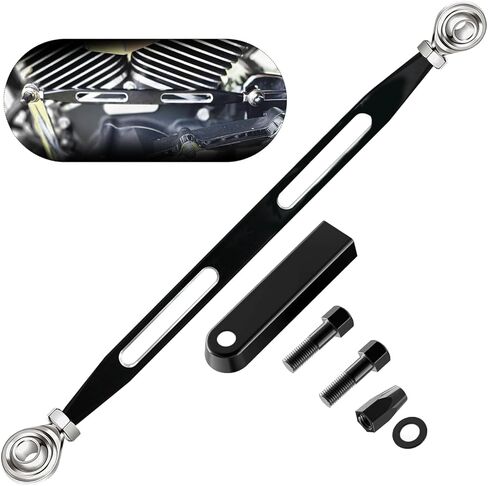 Shift Linkage Adjustable 13" -14" Gear Shift Lever for Harley Davidson Electra Glide Road Glide Road King Street Glide Tour Glides Trikes 1980-2024 in Kuwait