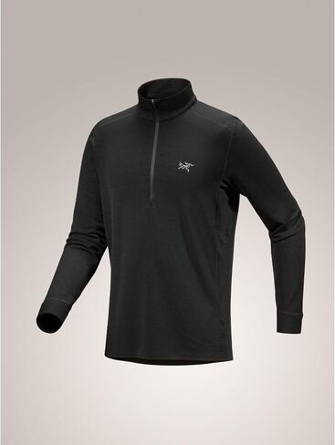 حذاء Arc'teryx Rho Merino من الصوف برقبة بسحاب للرجال | طبقة أساسية من صوف ميرينو خفيف الوزن in Saudi Arabia