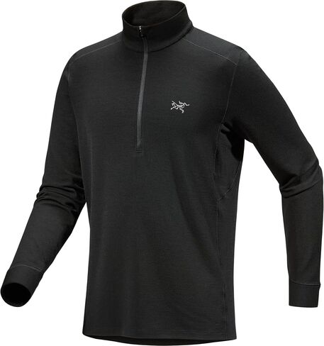 حذاء Arc'teryx Rho Merino من الصوف برقبة بسحاب للرجال | طبقة أساسية من صوف ميرينو خفيف الوزن in Saudi Arabia