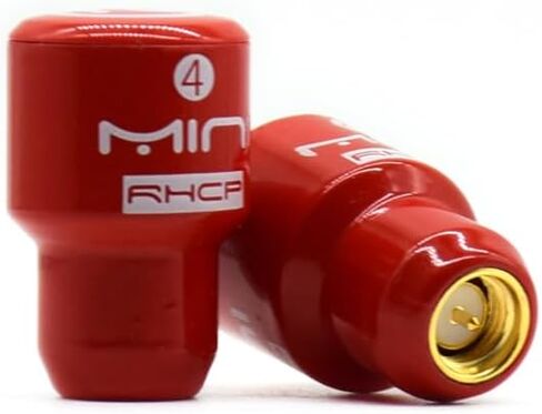 2 قطعة هوائي صغير 5.8 جيجا FPV 2.8dBi RHCP هوائي قصير FPV نظارات هوائي SMA ذكر لطائرة سباق FPV بدون طيار كوادكوبتر مولتيكوبتر (أسود) in Kuwait