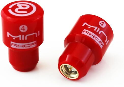 2 قطعة هوائي صغير 5.8 جيجا FPV 2.8dBi RHCP هوائي قصير FPV نظارات هوائي SMA ذكر لطائرة سباق FPV بدون طيار كوادكوبتر مولتيكوبتر (أسود) in Kuwait