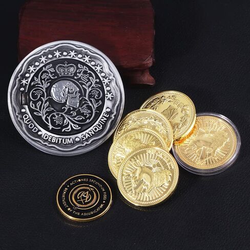 John Blood Oath Marker Coins - Collectible Novelty Metal Coins Movie Props - Cosplay for Teenage Men Women Fans - Easter Gifts in Saudi Arabia