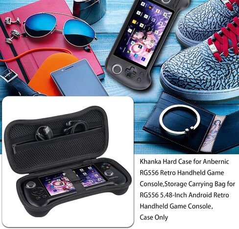 khanka Hard Travel Case Replacement for Anbernic RG556 Retro Handheld Game Console,Case Only. in Kuwait