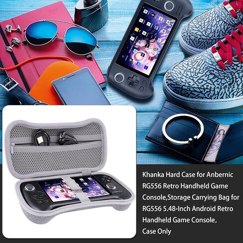 khanka Hard Travel Case Replacement for Anbernic RG556 Retro Handheld Game Console,Case Only. in Kuwait