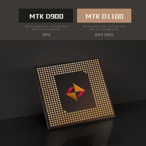 وحدة تحكم محمولة باليد Retroid Pocket 4/4Pro Retro Game، وحدة تحكم ألعاب Android Retro متعددة المحاكيات، وحدة تحكم محمولة 4.7 بوصة، بطارية 5000 مللي أمبير في الساعة، وحدة تحكم ألعاب كلاسيكية (RP4 Pro، 16Bit، D1100) in Saudi Arabia