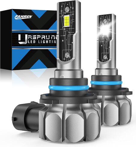 مصابيح ضباب LED مطورة 9145/H10/9140 LED أو DRL، 12000LM 700% مصابيح ضباب H10 9145 أكثر سطوعًا، 6000K أبيض بارد، التوصيل والتشغيل، عمر أطول، IP68 مقاوم للماء، حزمة من 2 in Saudi Arabia